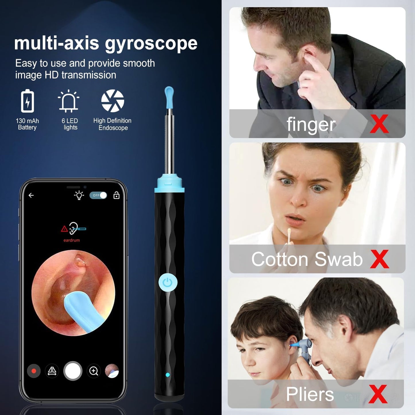 Smart Visual Ear Wax Cleaner